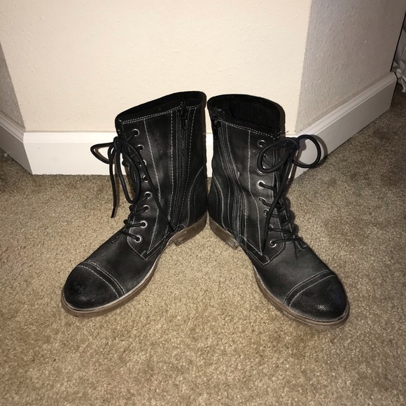 Roan boots by Bed Stu Affair leather lace up boots 7.5 - Picture 4 of 9